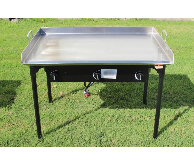 Concord Portable Griddle Grill with Triple Burner Stove & Reviews Wayfair